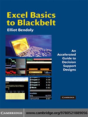 cover image of Excel Basics to Blackbelt